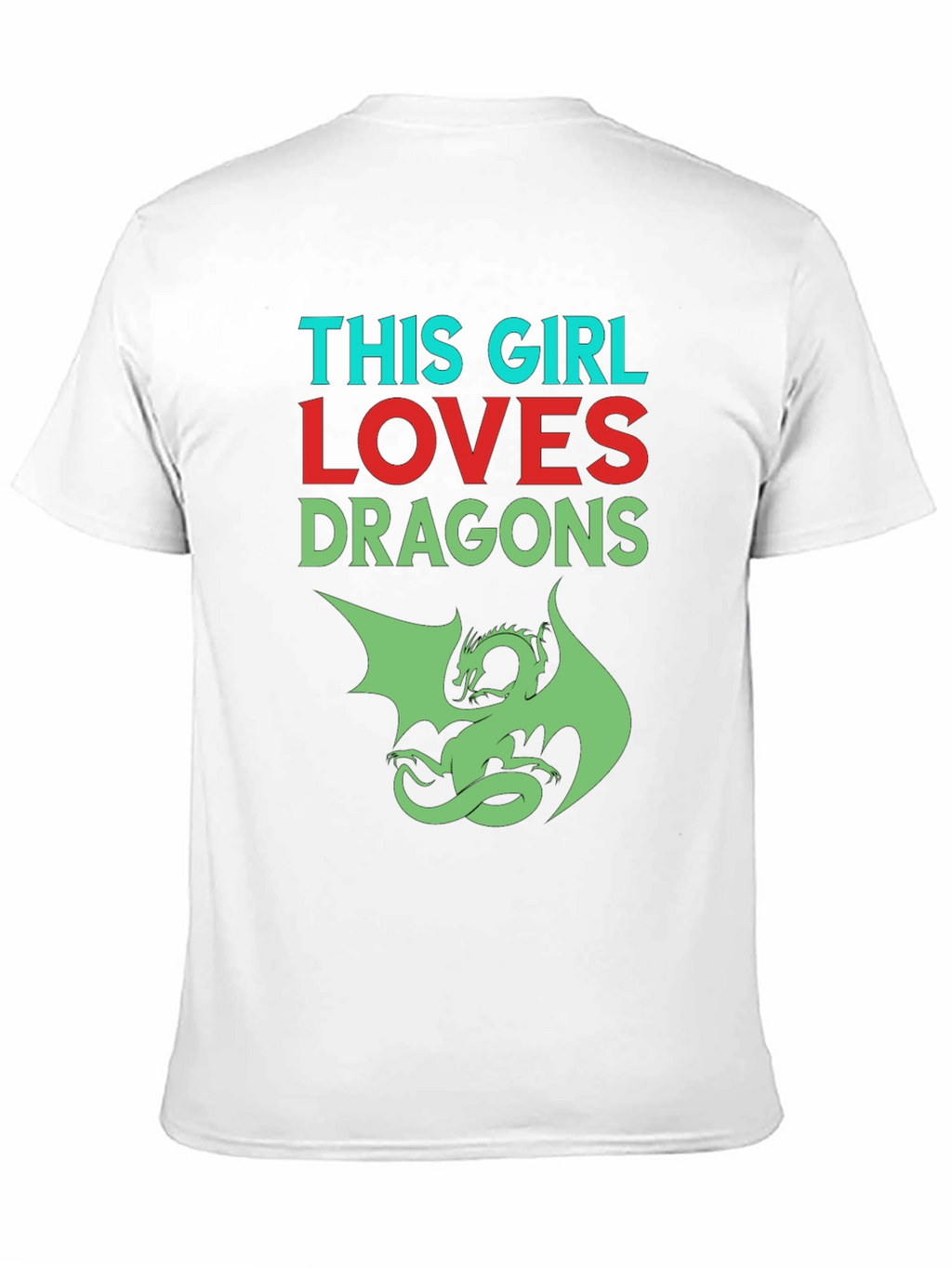 This Girl Loves Dragons T-Shirt