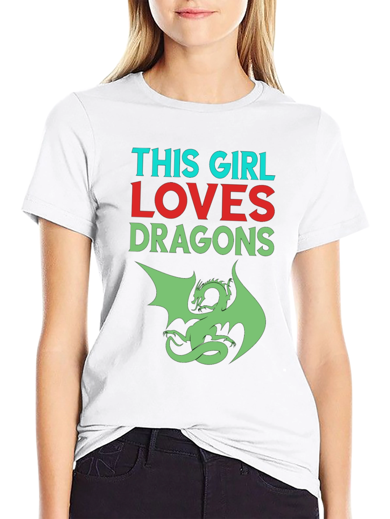This Girl Loves Dragons T-Shirt