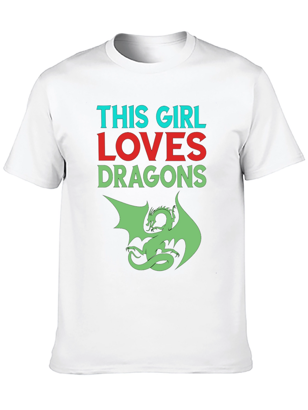 This Girl Loves Dragons T-Shirt