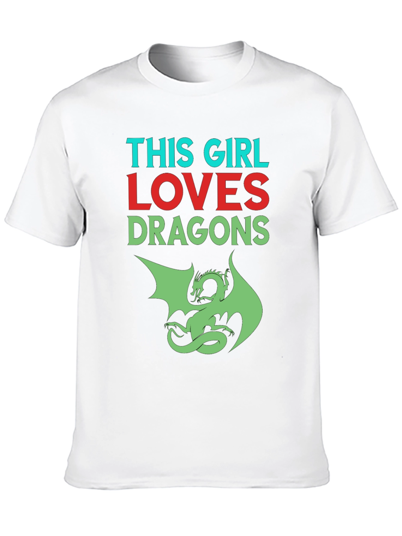 This Girl Loves Dragons T-Shirt