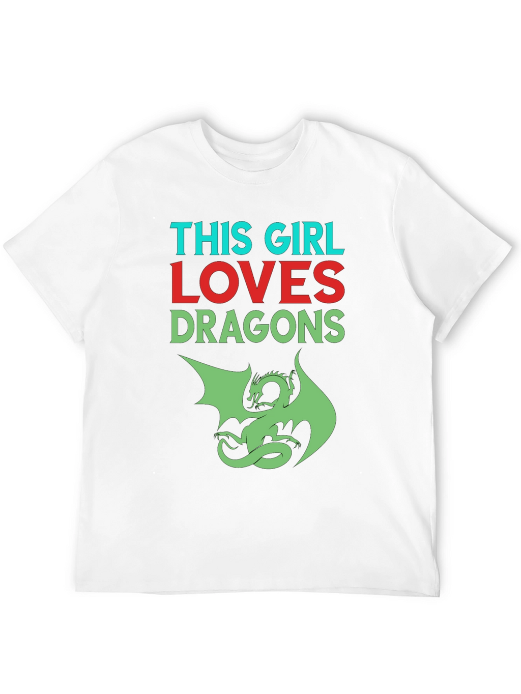 This Girl Loves Dragons T-Shirt