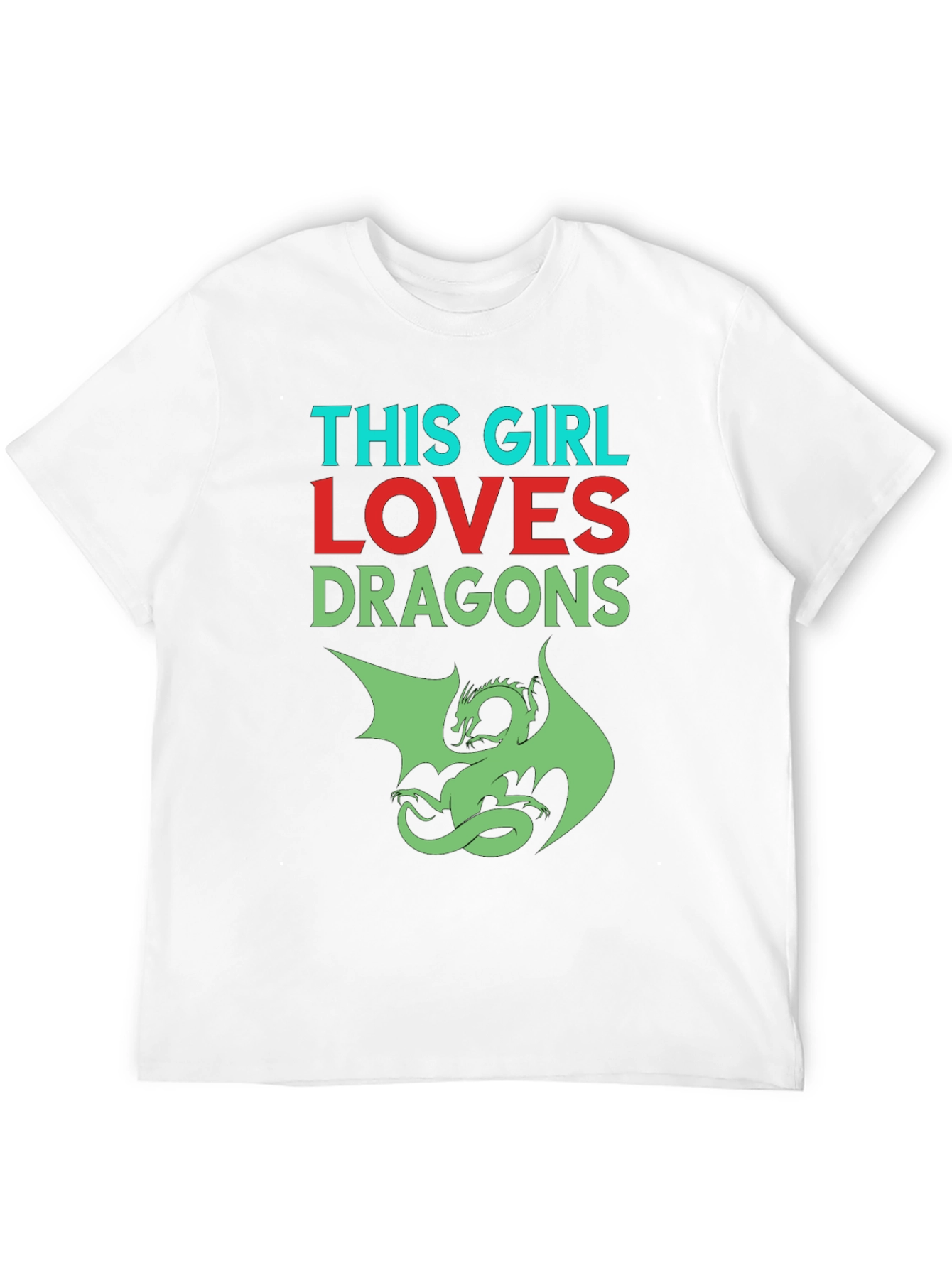 This Girl Loves Dragons T-Shirt