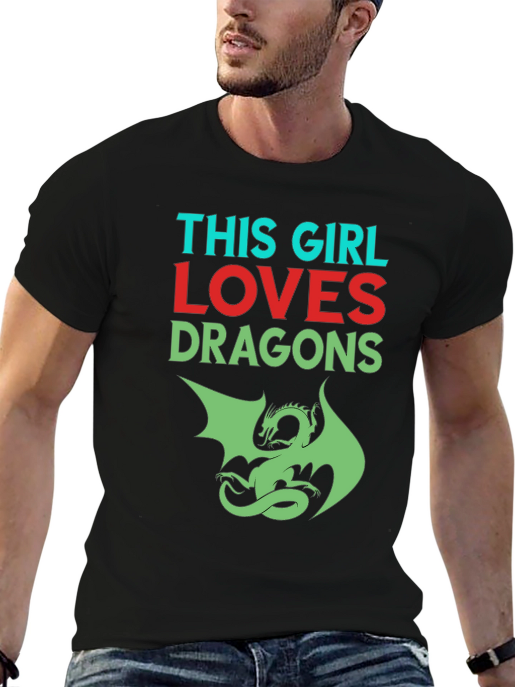 This Girl Loves Dragons T-Shirt