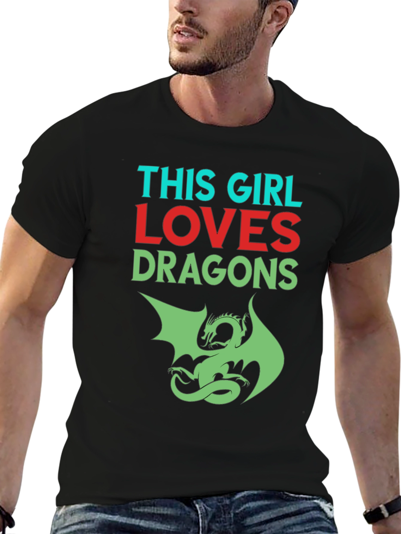 This Girl Loves Dragons T-Shirt