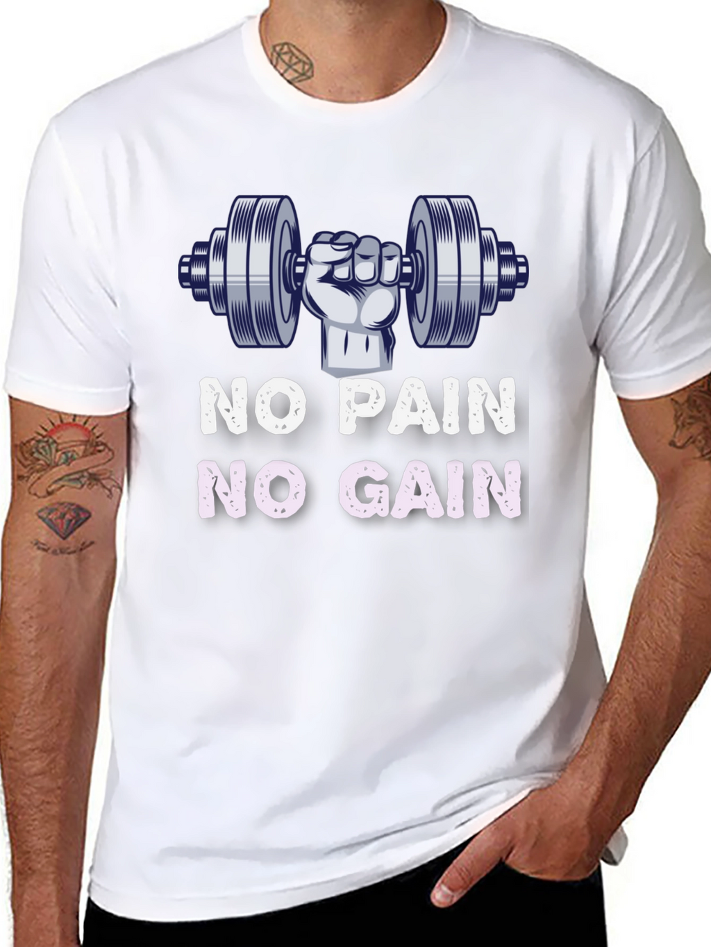 No Pain No Gain Gym T-Shirt