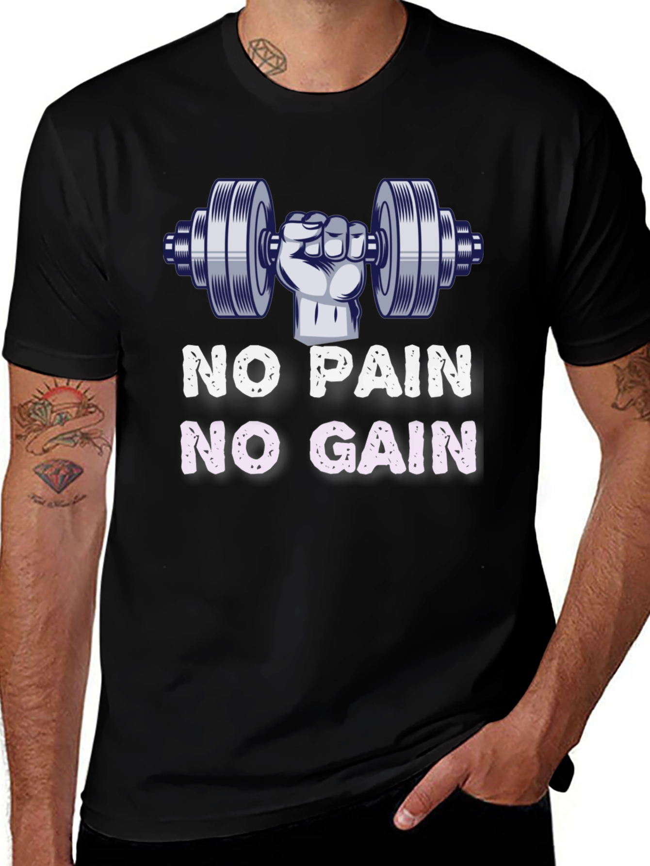 No Pain No Gain Gym T-Shirt