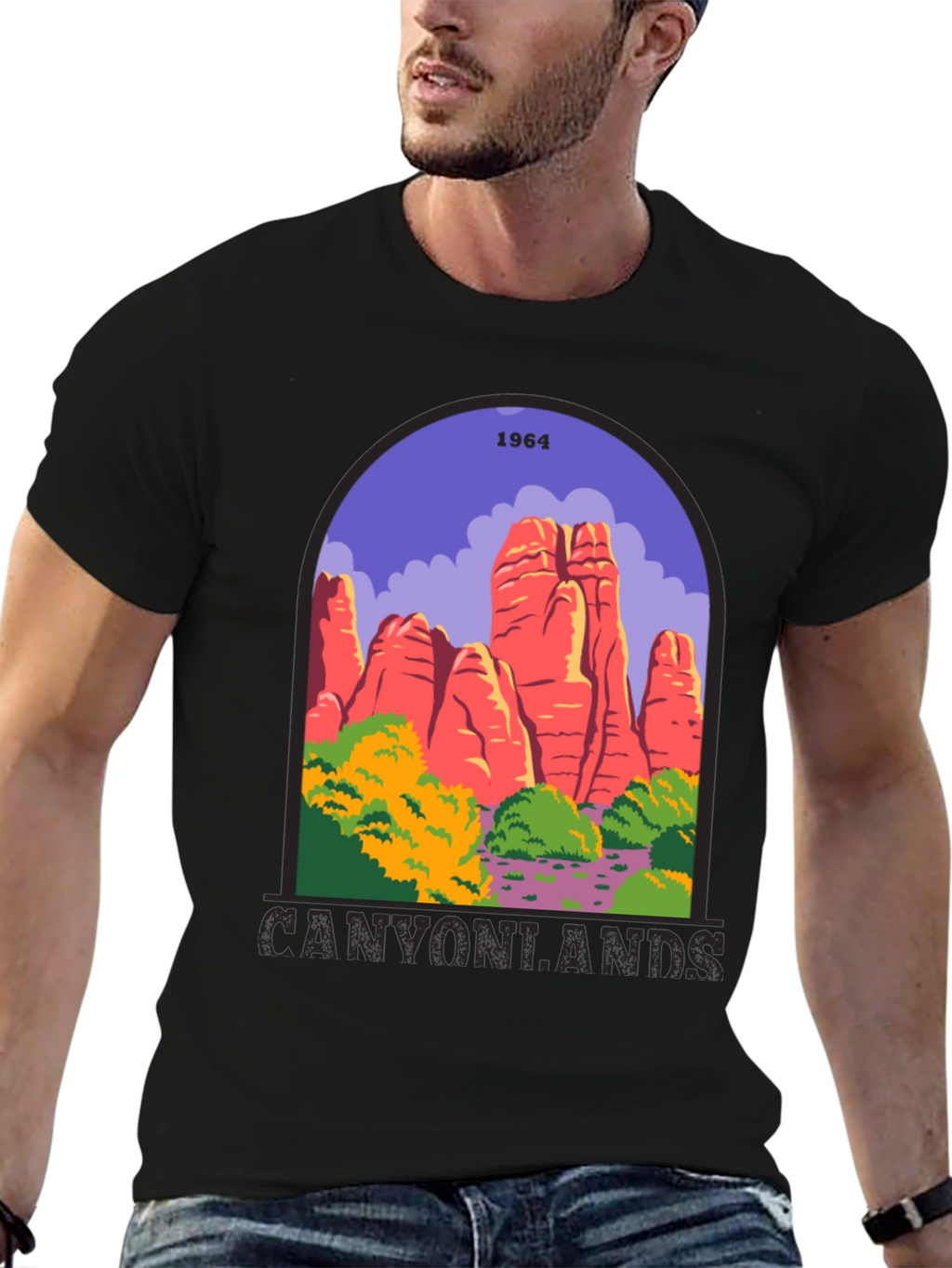 Canyonlands 1964 Graphic T-Shirt