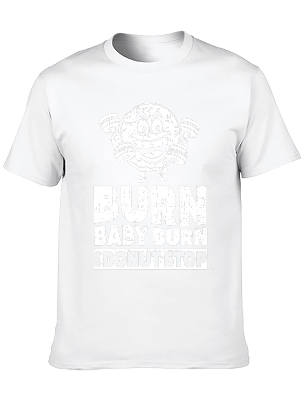 Burn Baby Burn Donut Gym T-Shirt