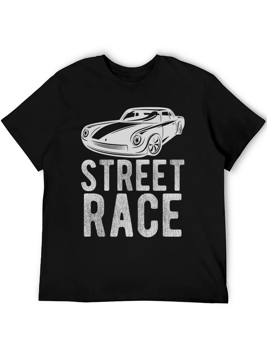 Street Race Car Graphic T-Shirt