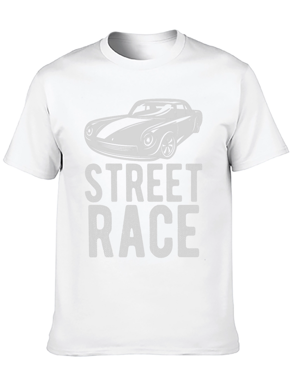 Street Race Car Graphic T-Shirt