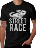 Street Race Car Graphic T-Shirt