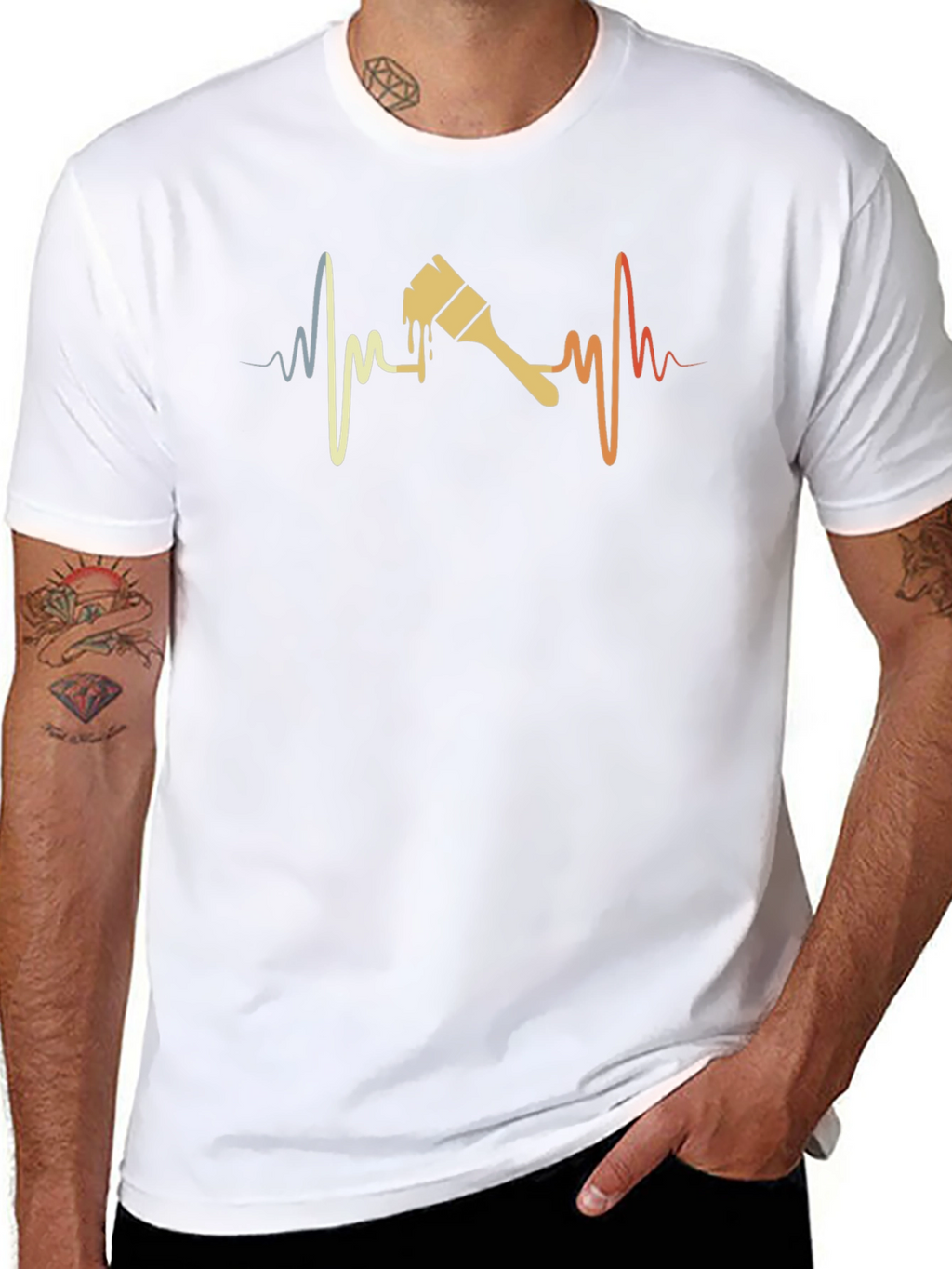 Painters Heartbeat T-Shirt
