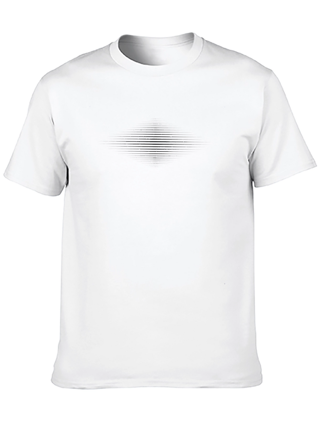 Modern Black Graphic Tee - Minimalist Design