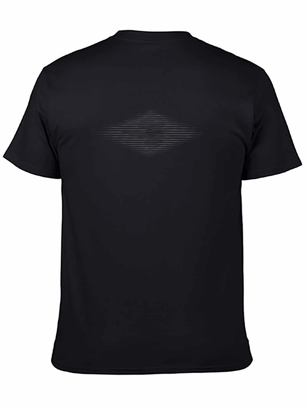 Modern Black Graphic Tee - Minimalist Design