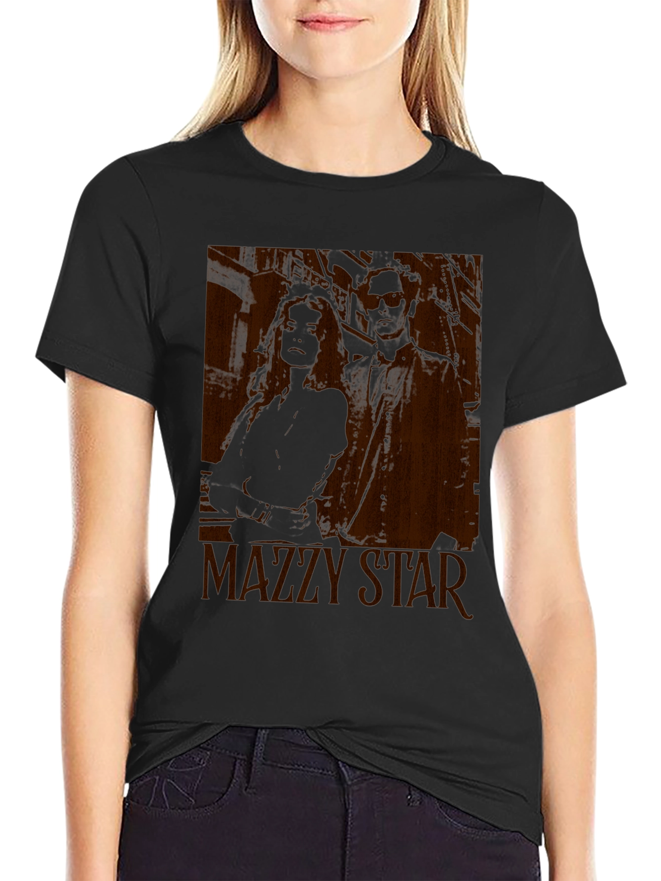 Mazzy Star T-Shirt - Vintage Band Tee - Black