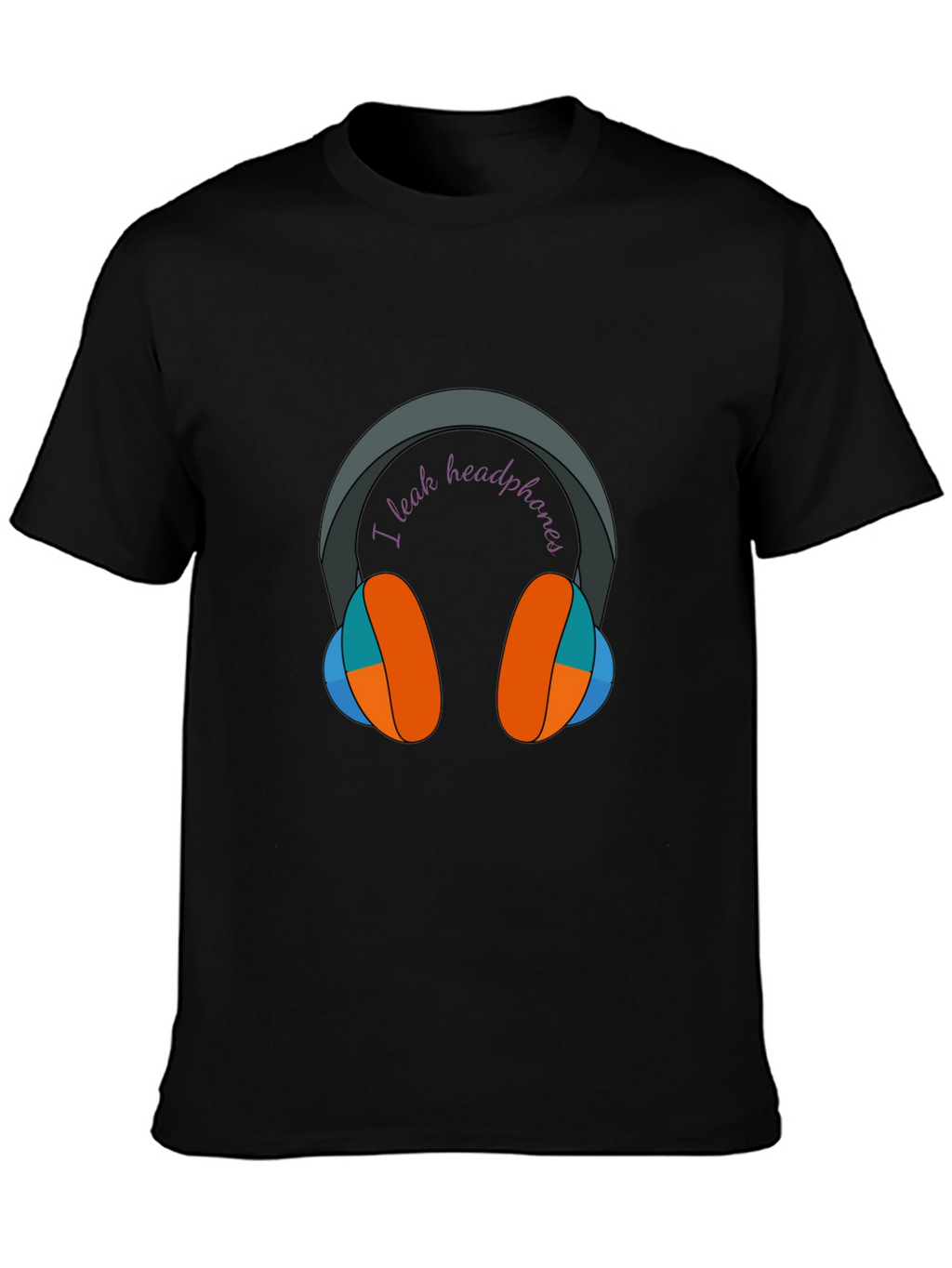I Leak Headphones Graphic Tee
