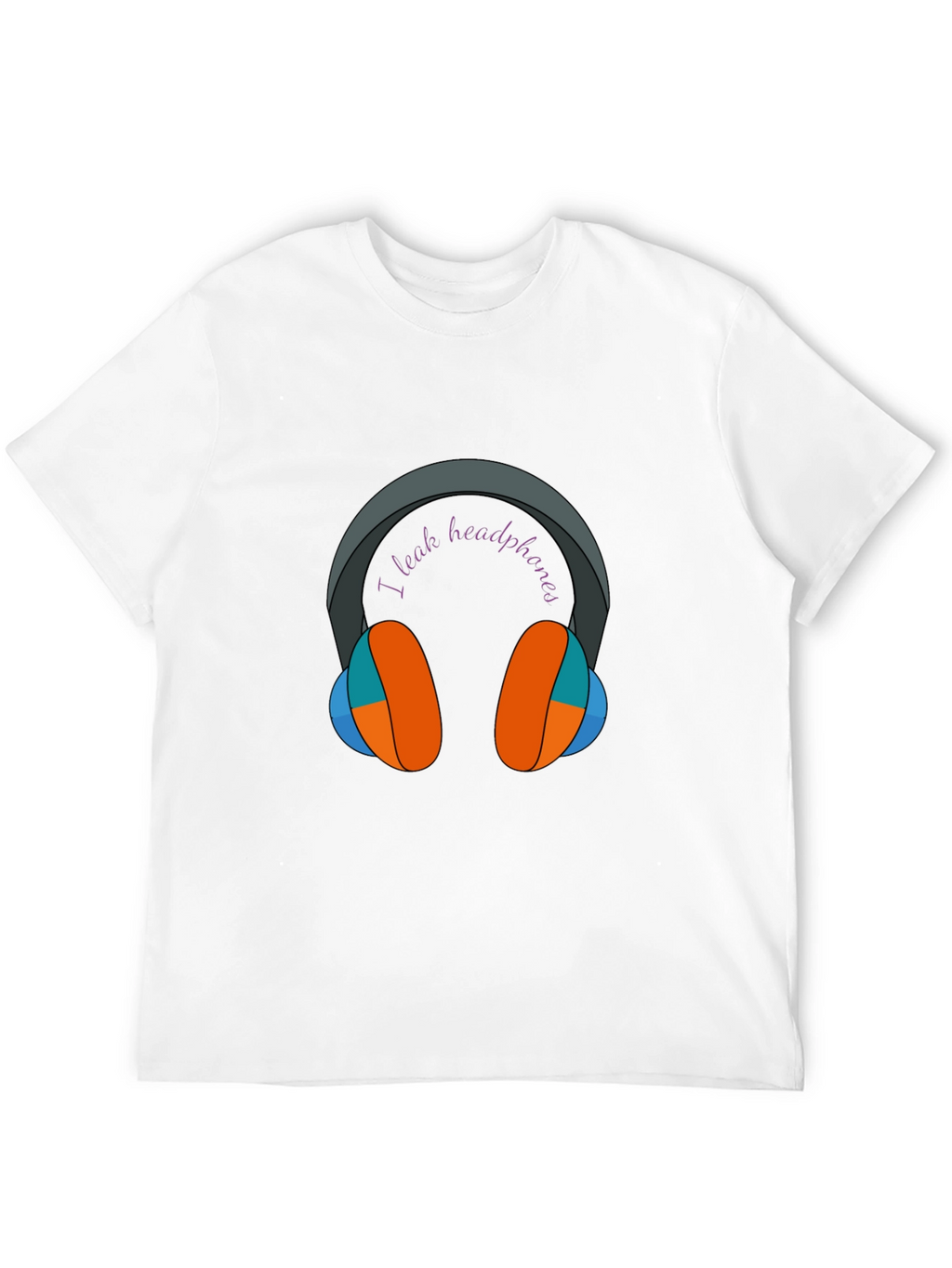 I Leak Headphones Graphic Tee