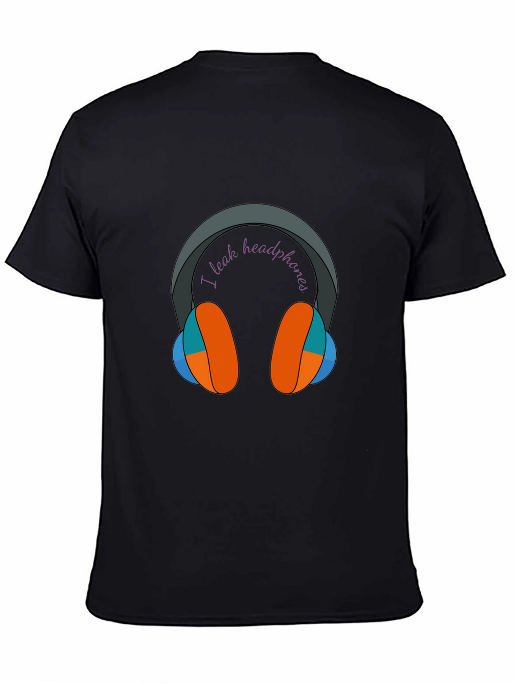 I Leak Headphones Graphic Tee
