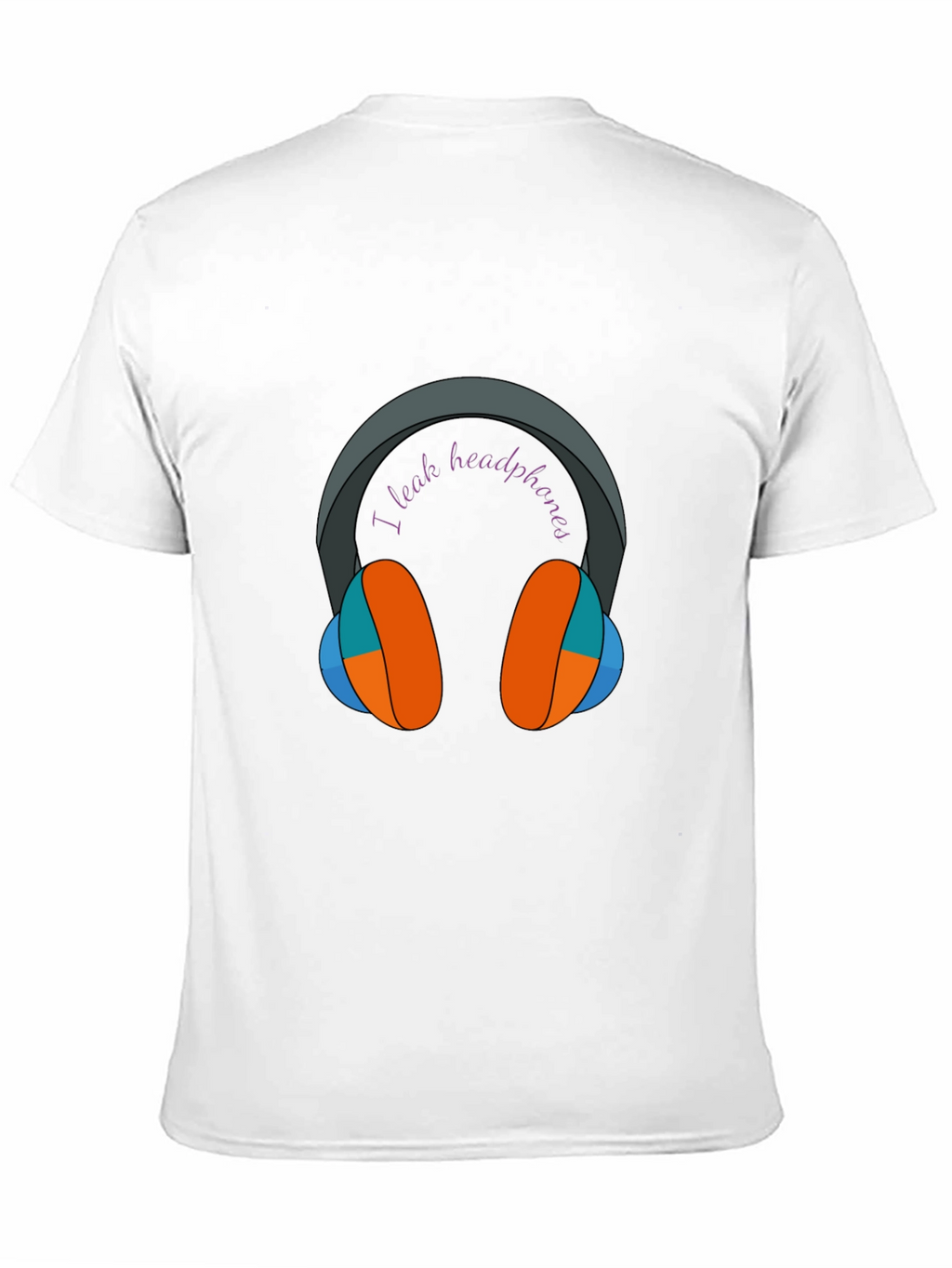 I Leak Headphones Graphic Tee