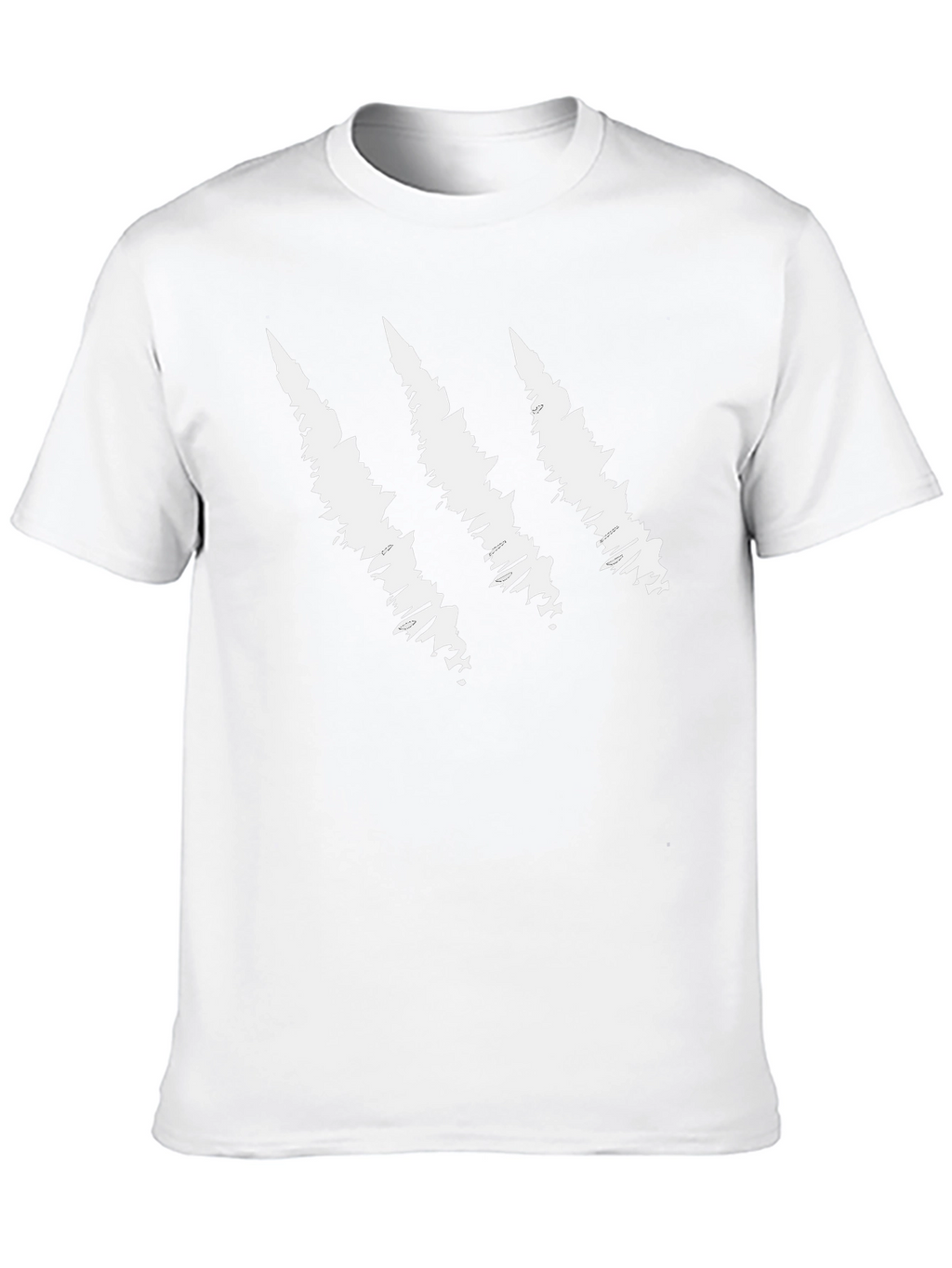 Claw Scratch Graphic Black T-Shirt