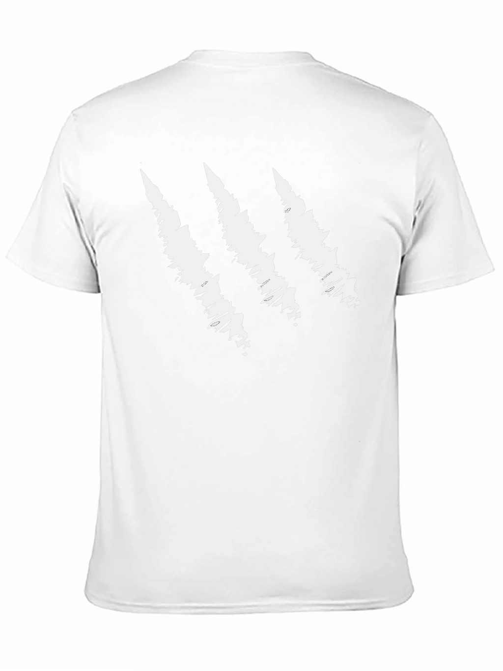 Claw Scratch Graphic Black T-Shirt
