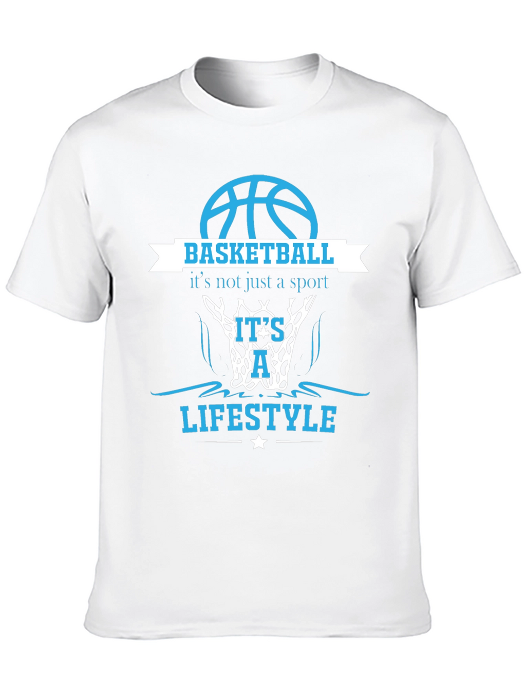 Basketball Lifestyle Tee - Black Graphic T-Shirt