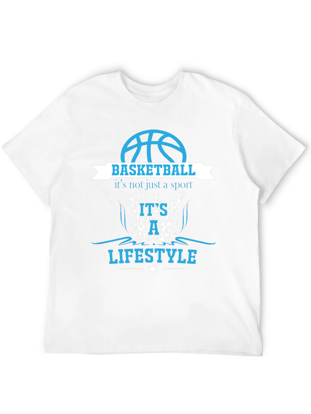 Basketball Lifestyle Tee - Black Graphic T-Shirt