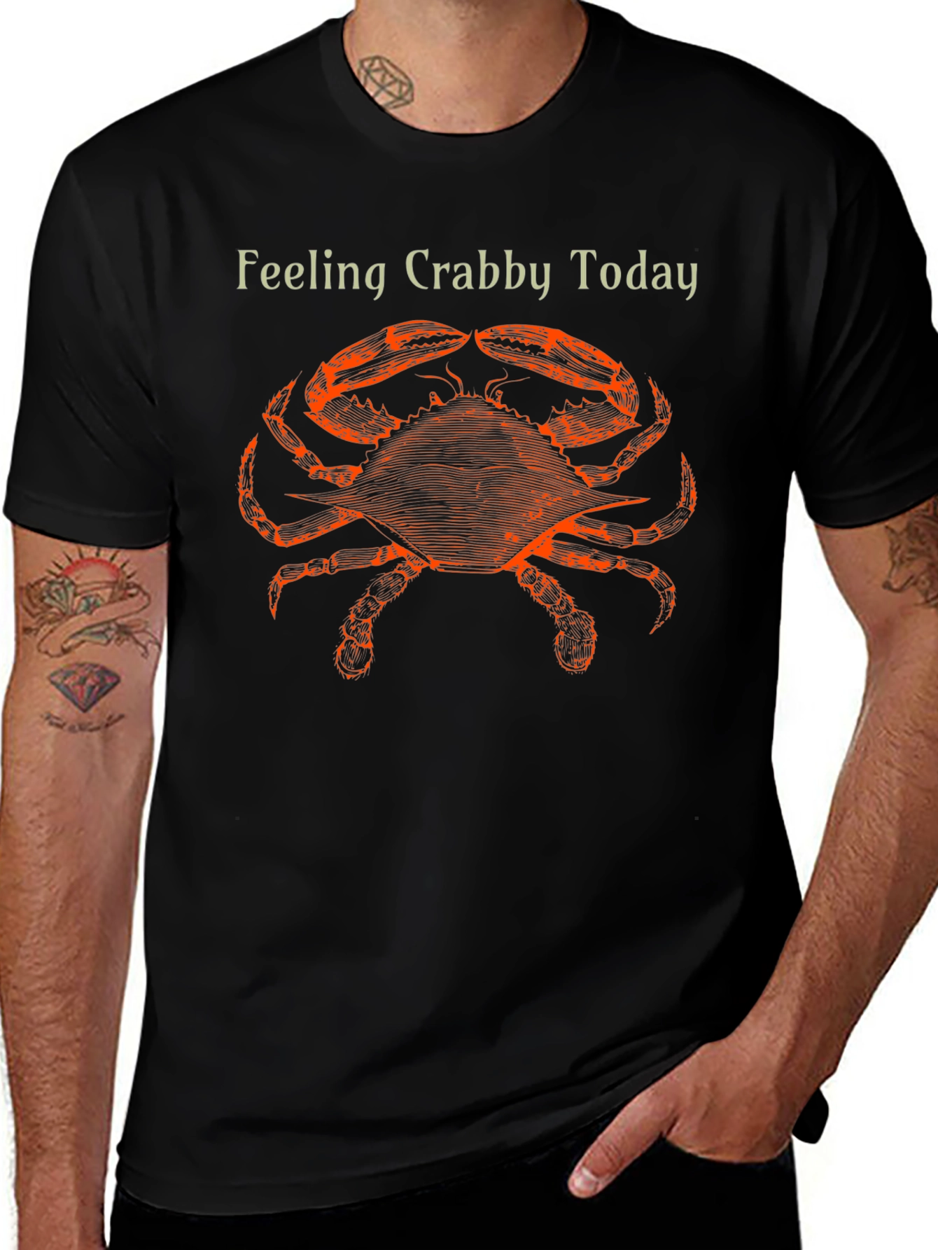 Feeling Crabby Today Graphic Tee