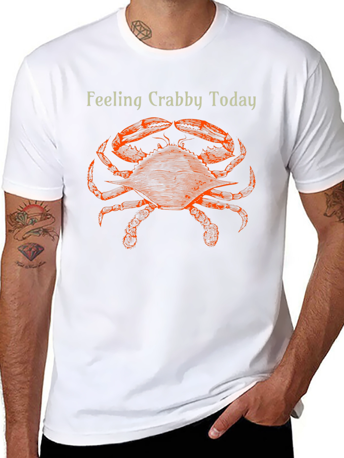 Feeling Crabby Today Graphic Tee