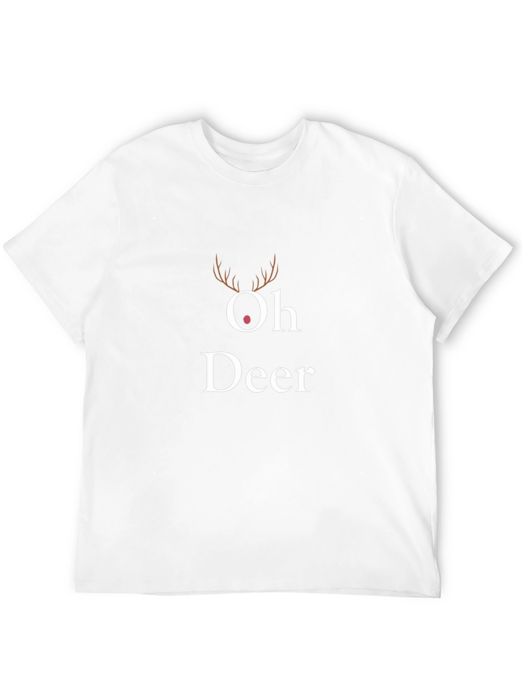 Oh Deer Christmas T-Shirt - Holiday Festive Top