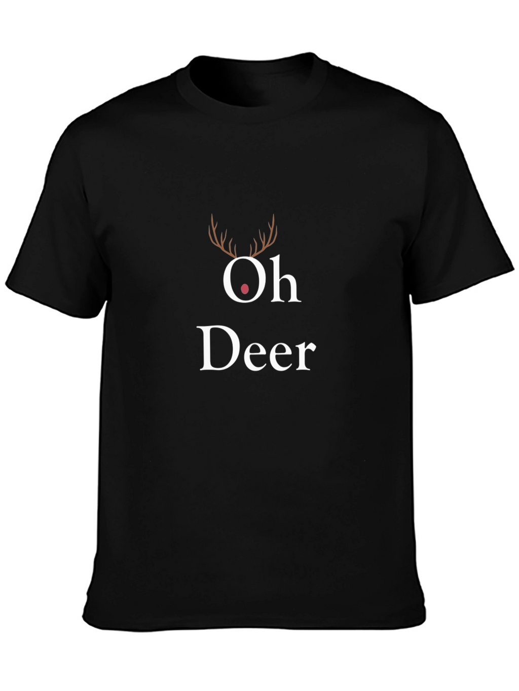 Oh Deer Christmas T-Shirt - Holiday Festive Top