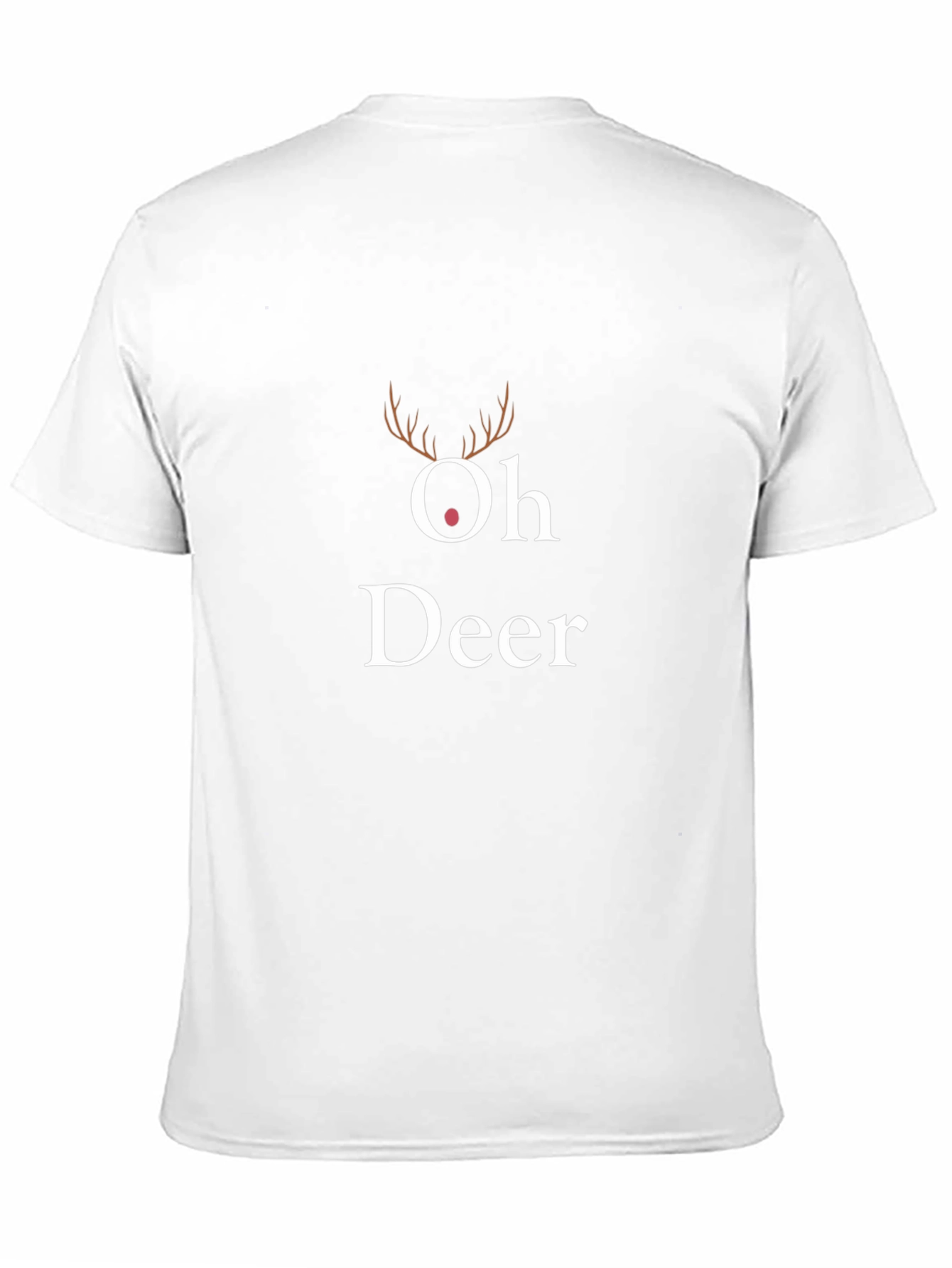 Oh Deer Christmas T-Shirt - Holiday Festive Top