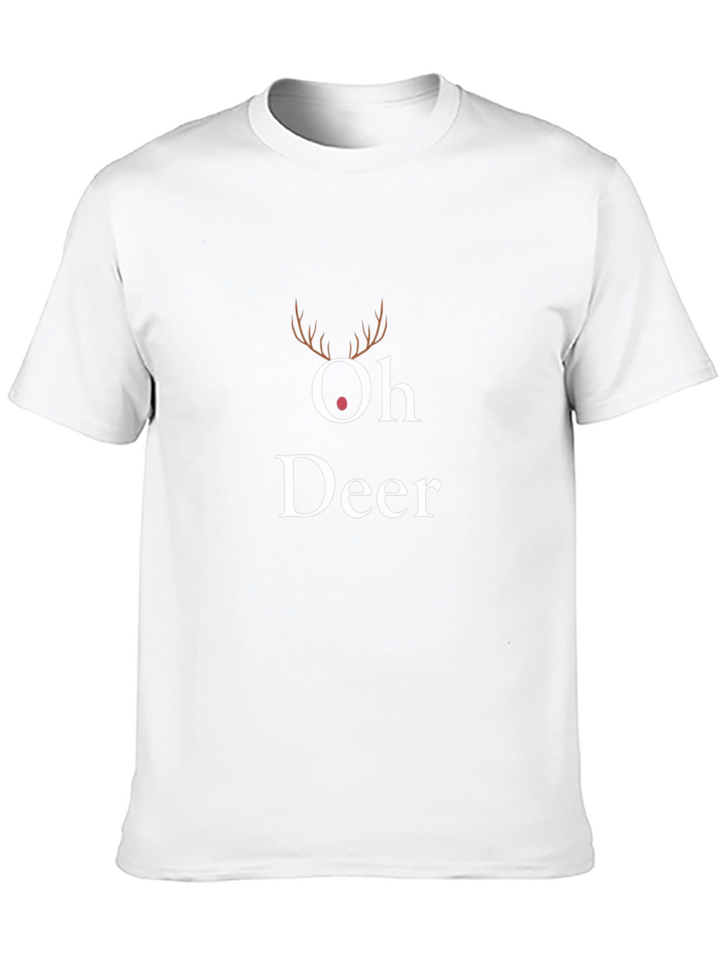 Oh Deer Christmas T-Shirt - Holiday Festive Top