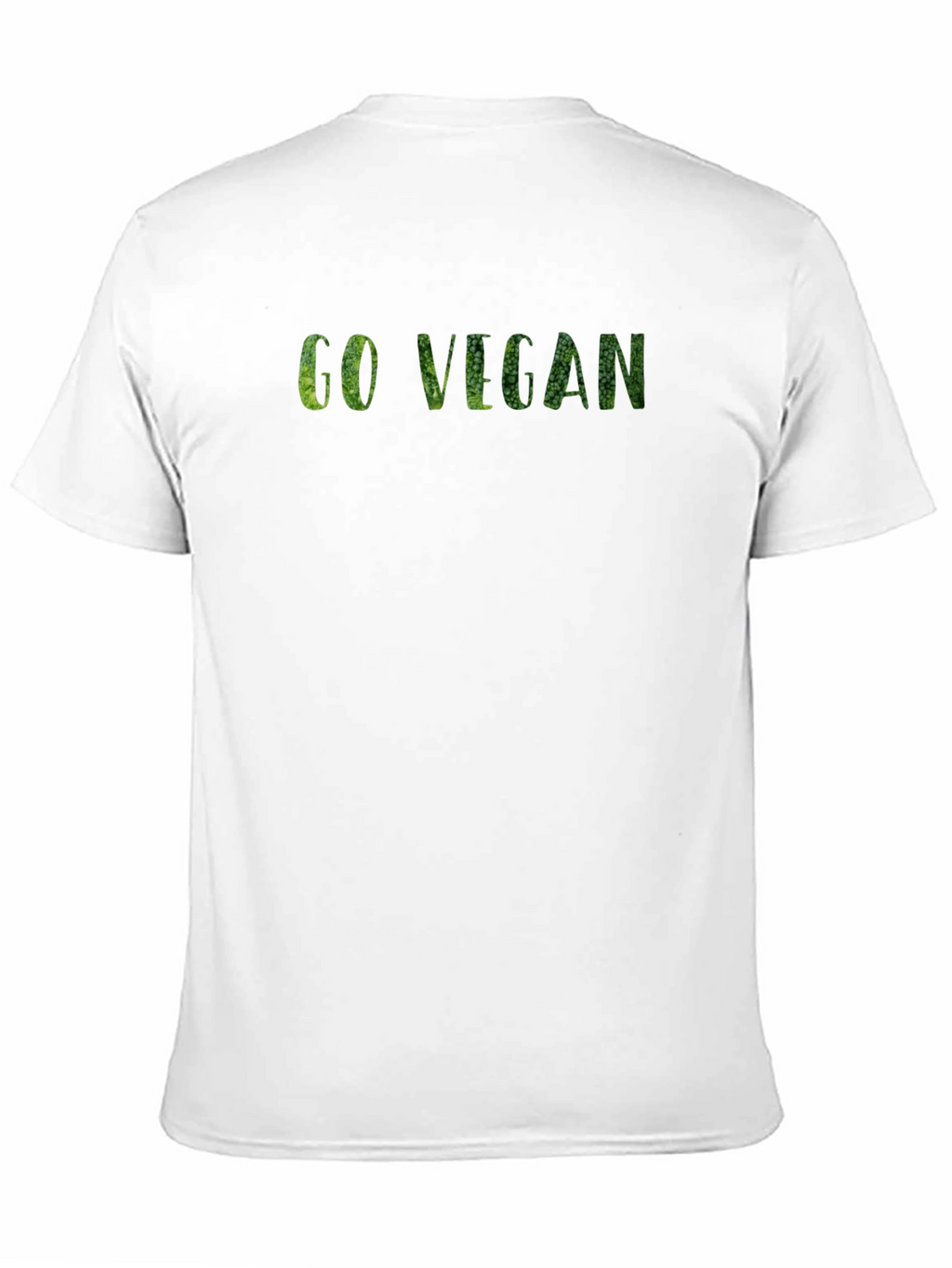 Go Vegan Black T-Shirt for Men