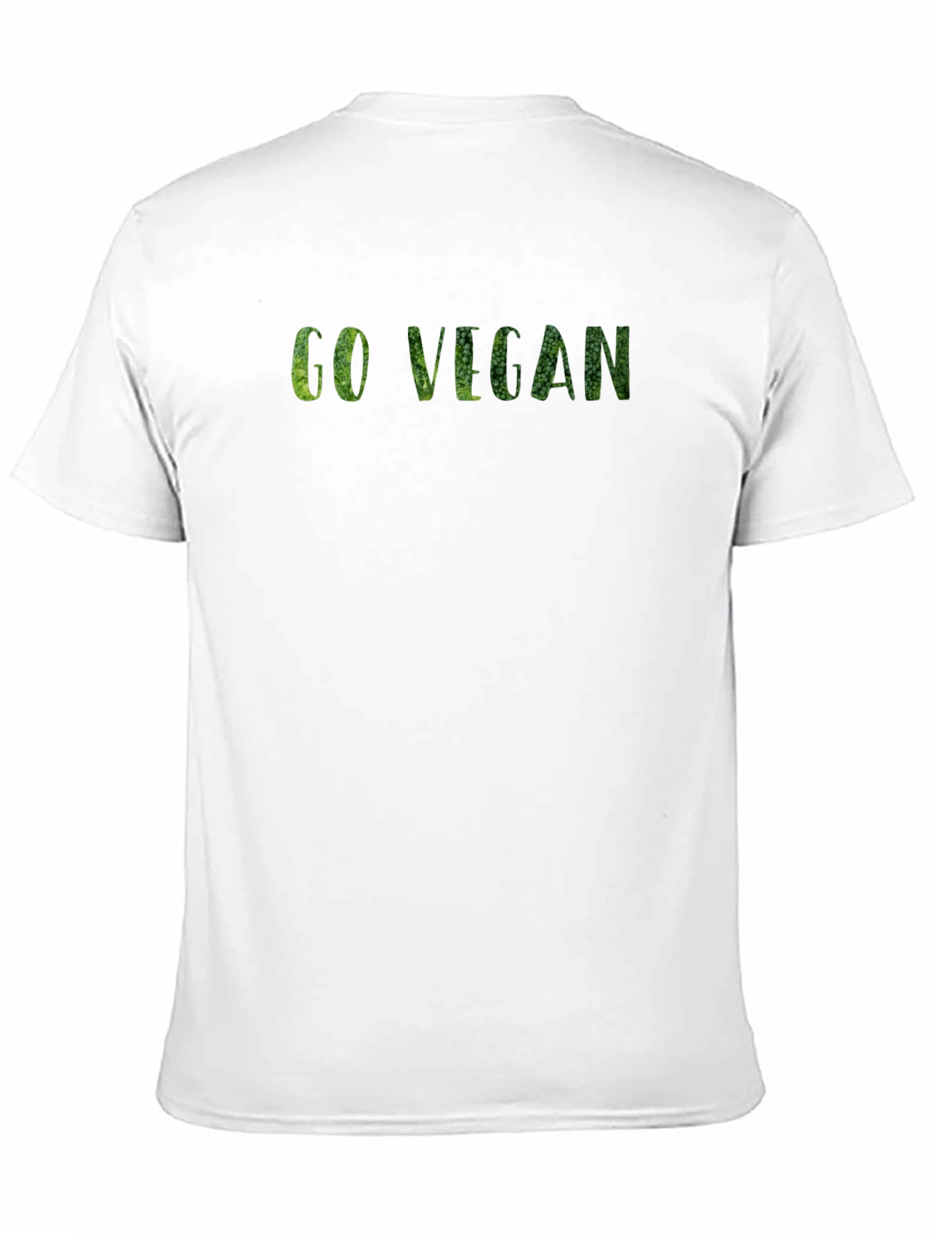 Go Vegan Black T-Shirt for Men