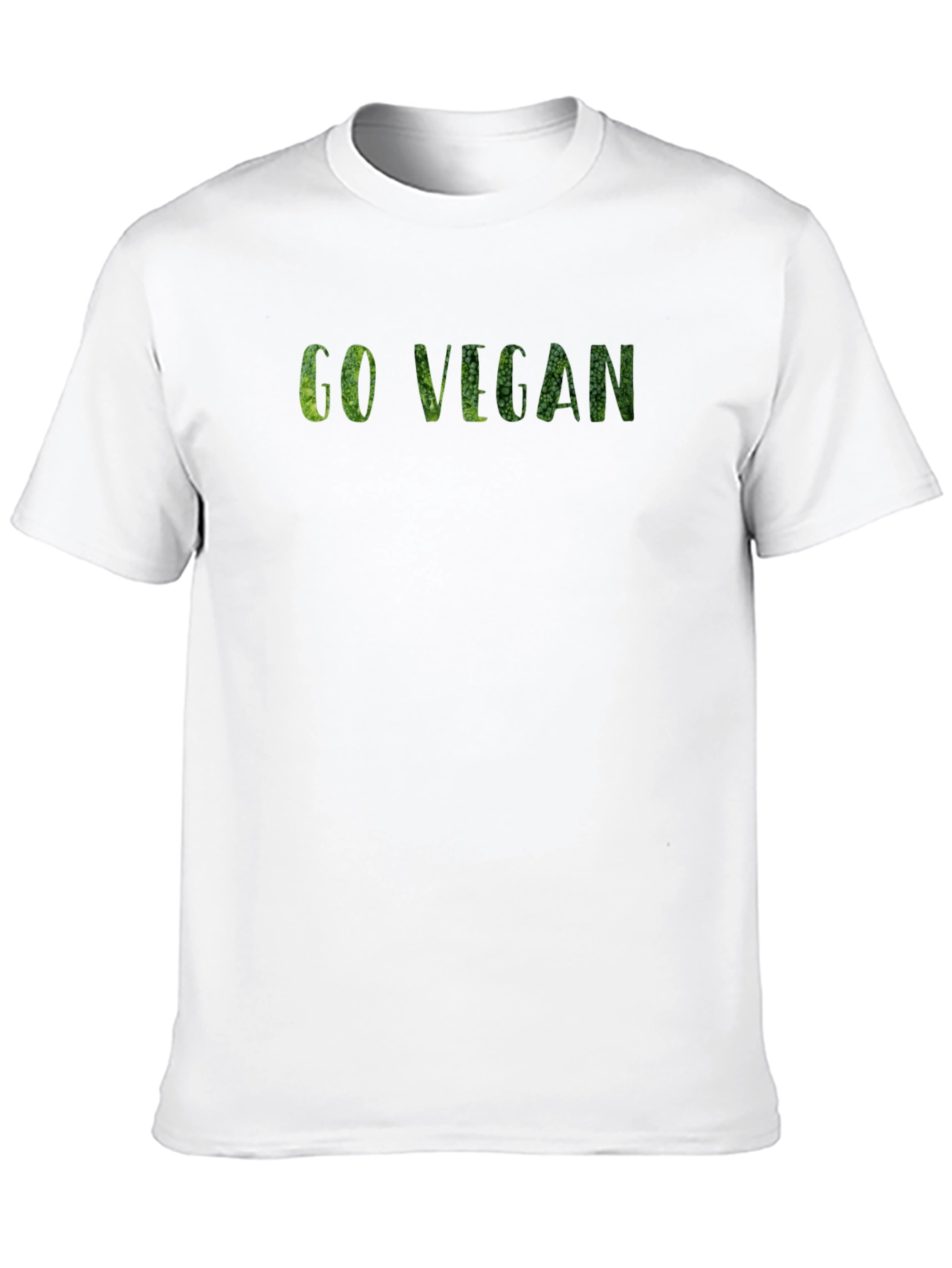 Go Vegan Black T-Shirt for Men