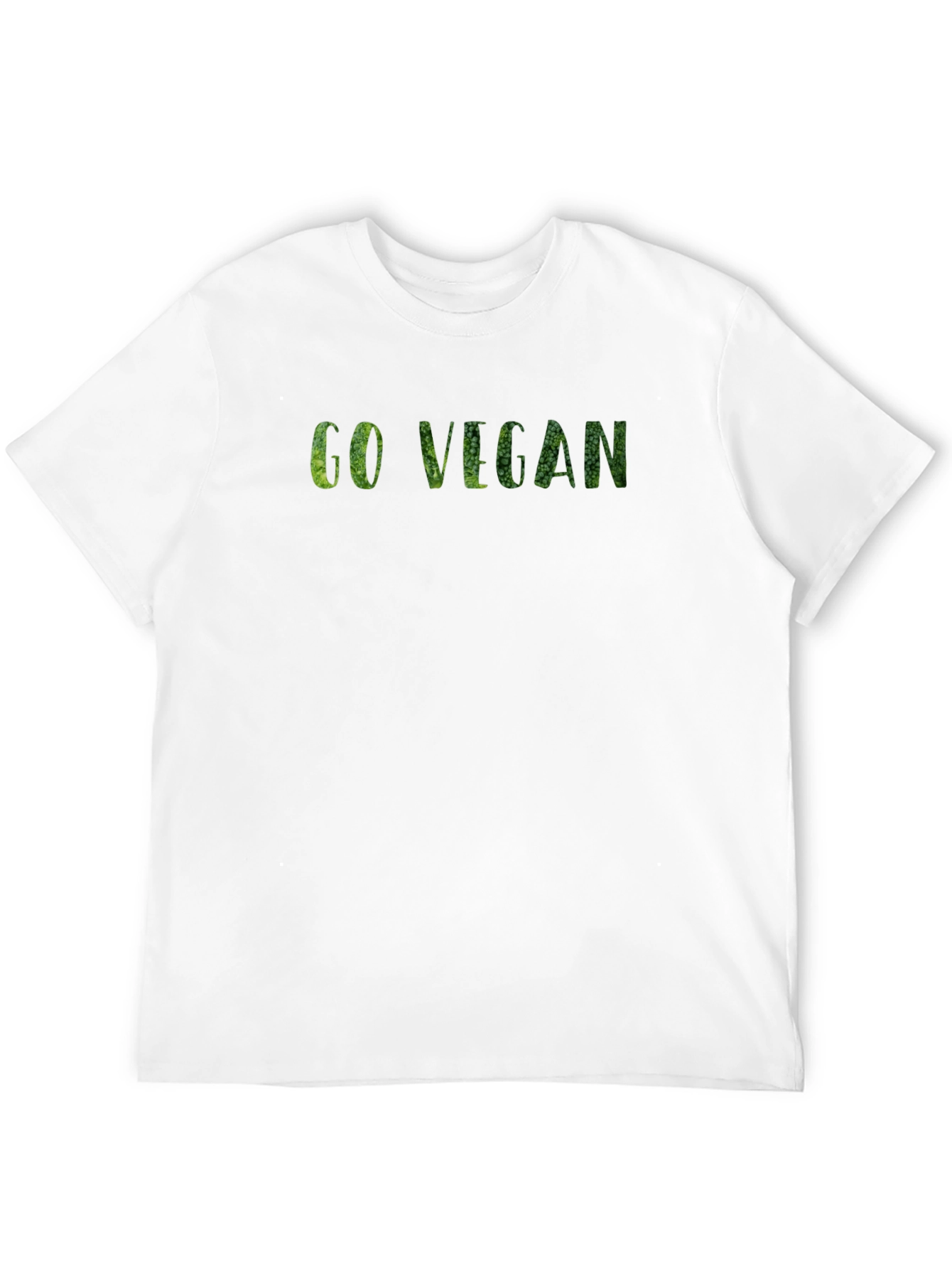 Go Vegan Black T-Shirt for Men