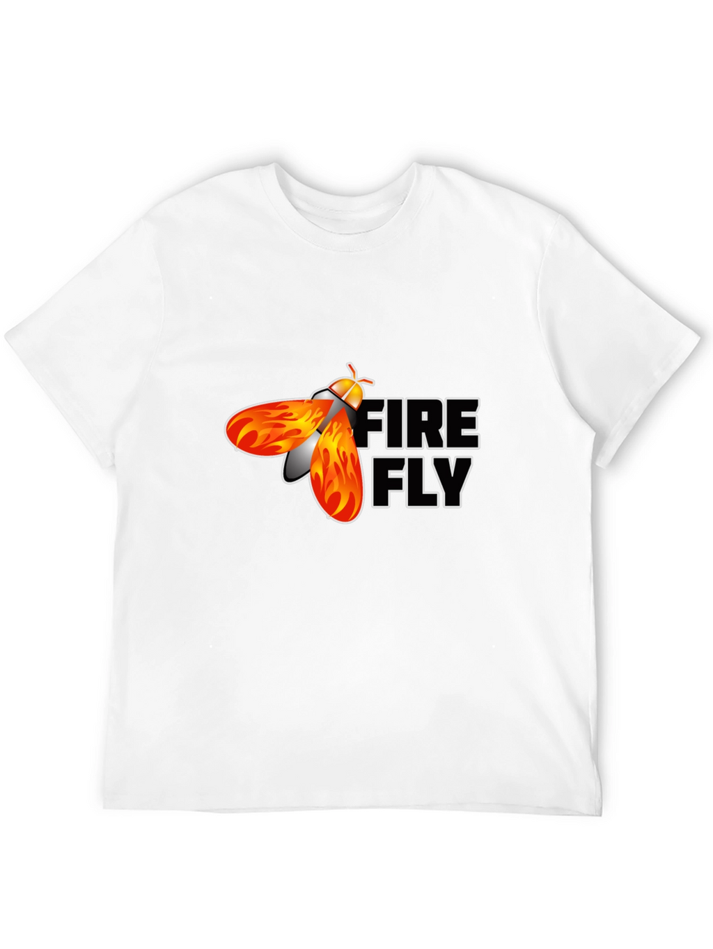 Firefly Graphic Print Black T-Shirt