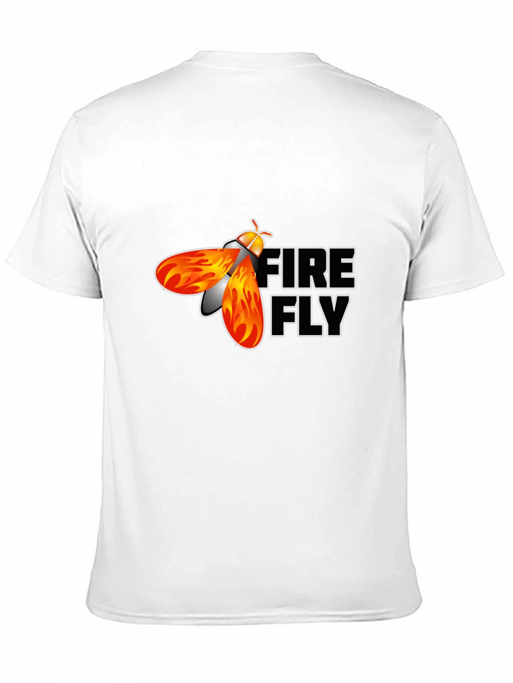 Firefly Graphic Print Black T-Shirt