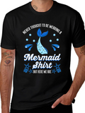 Funny Mermaid Shirt - Never Thought Id Wear