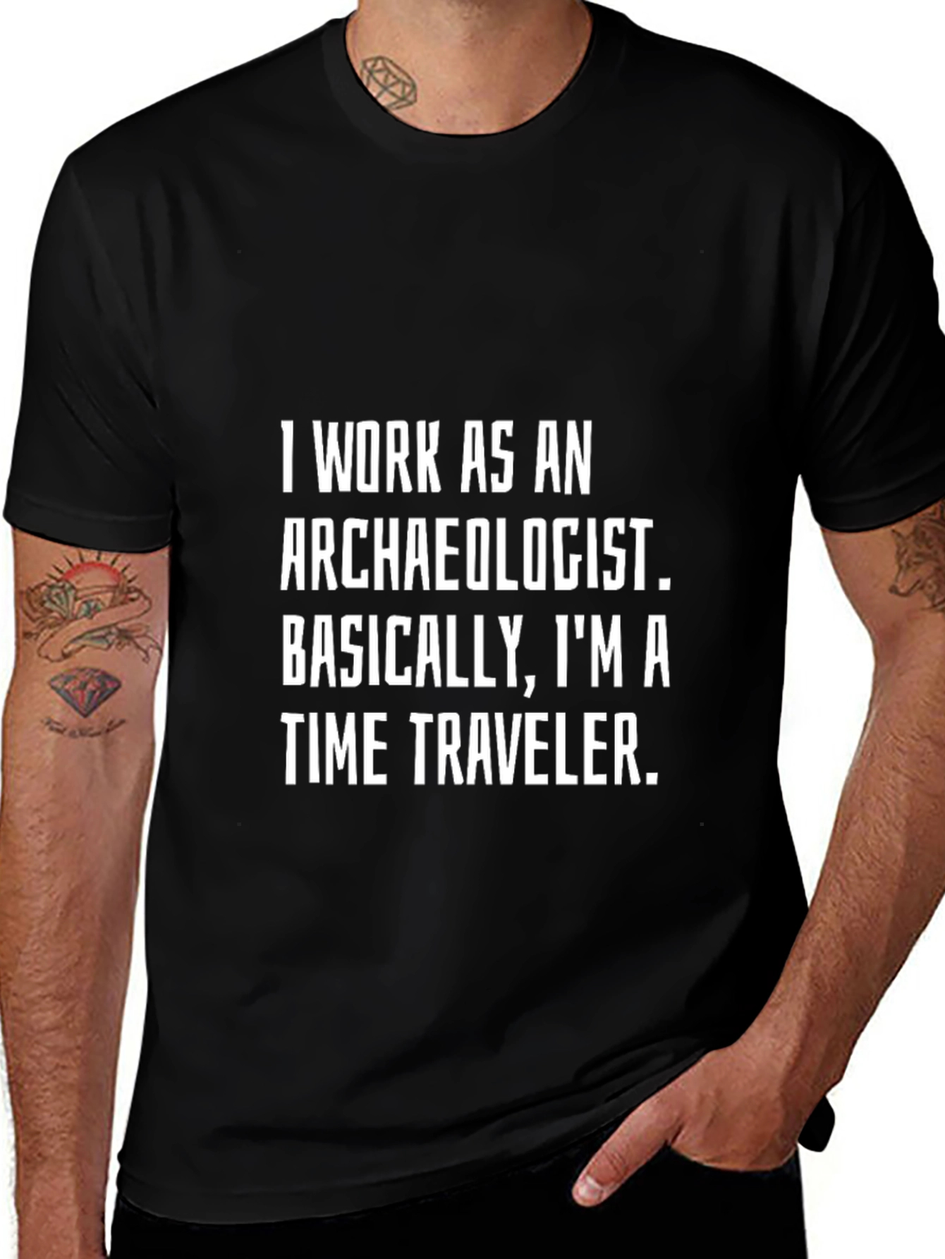 Archaeologist Time Traveler T-Shirt