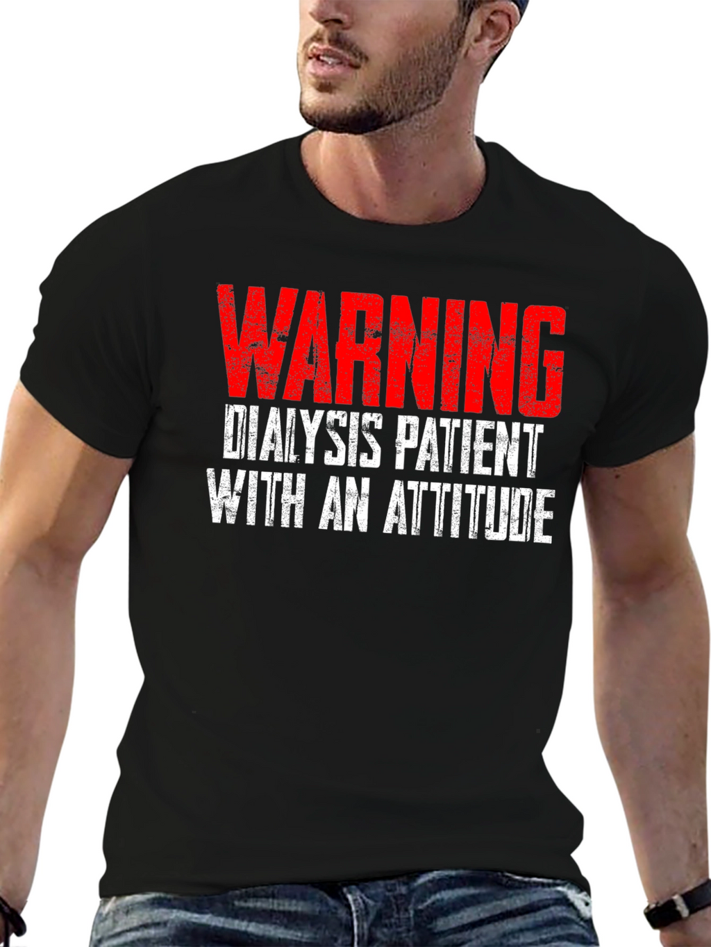 Warning Dialysis Patient with an Attitude T-Shirt