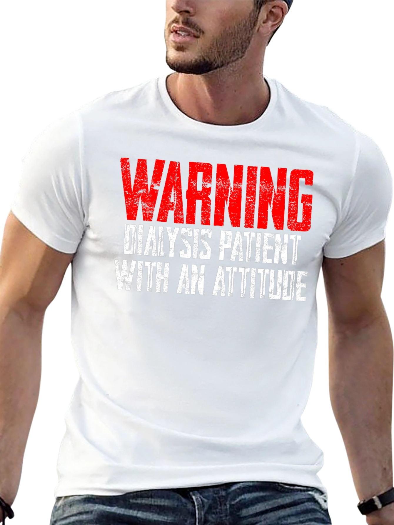 Warning Dialysis Patient with an Attitude T-Shirt