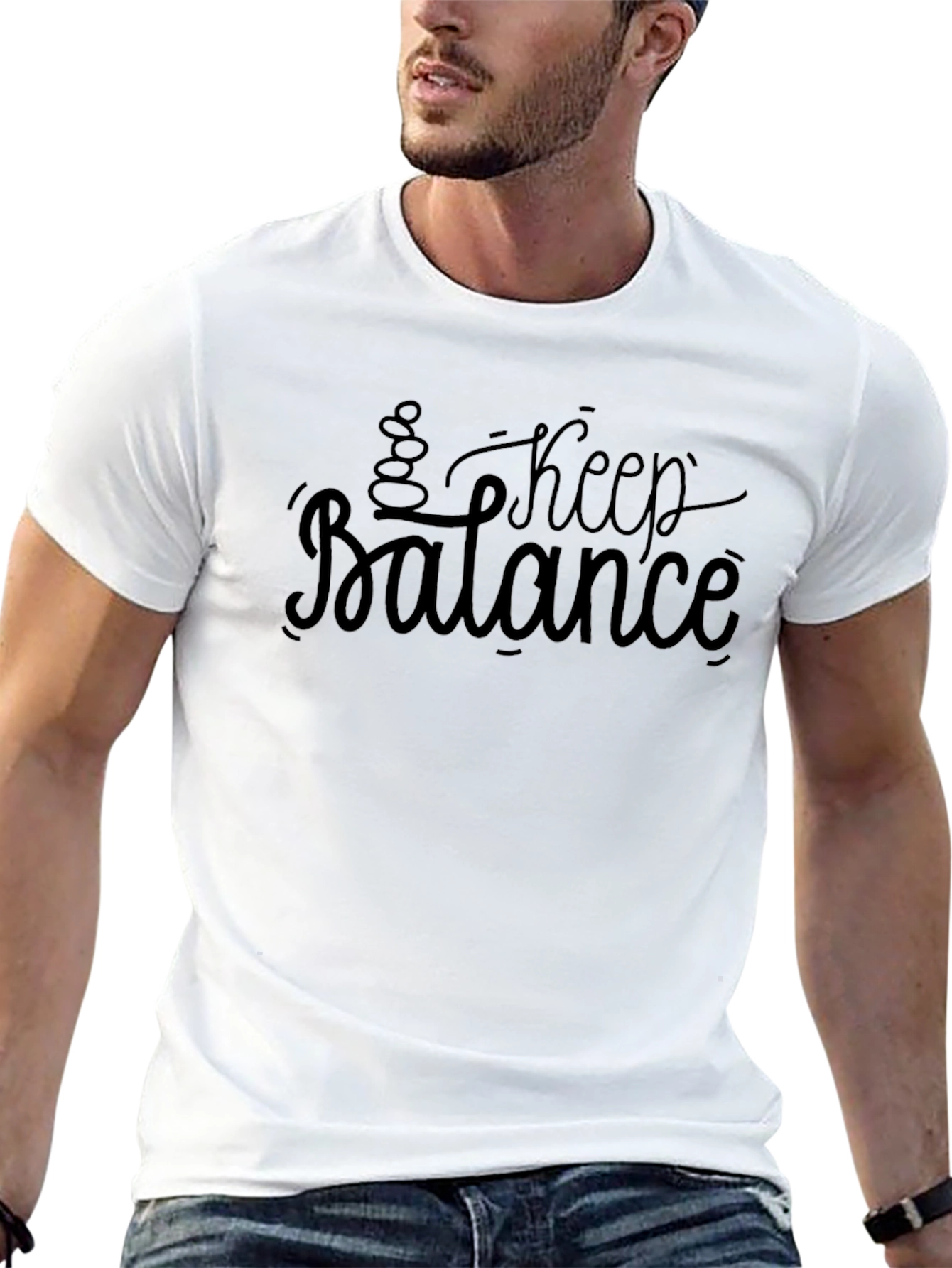 Keep Balance Graphic T-Shirt