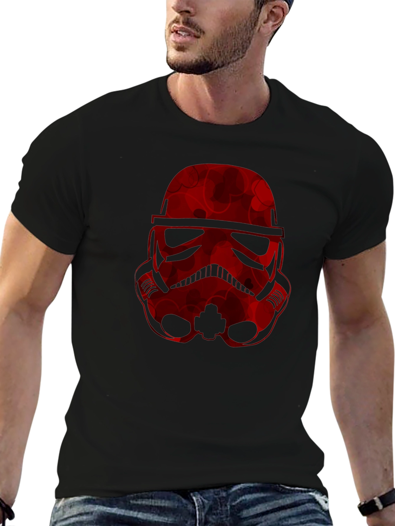 Stormtrooper Helmet Graphic T-Shirt