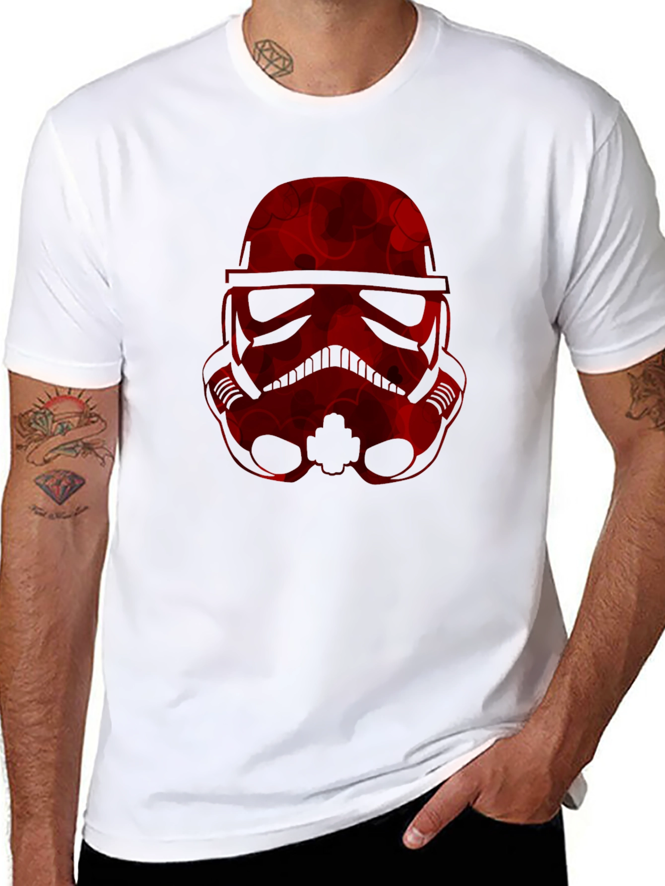 Stormtrooper Helmet Graphic T-Shirt
