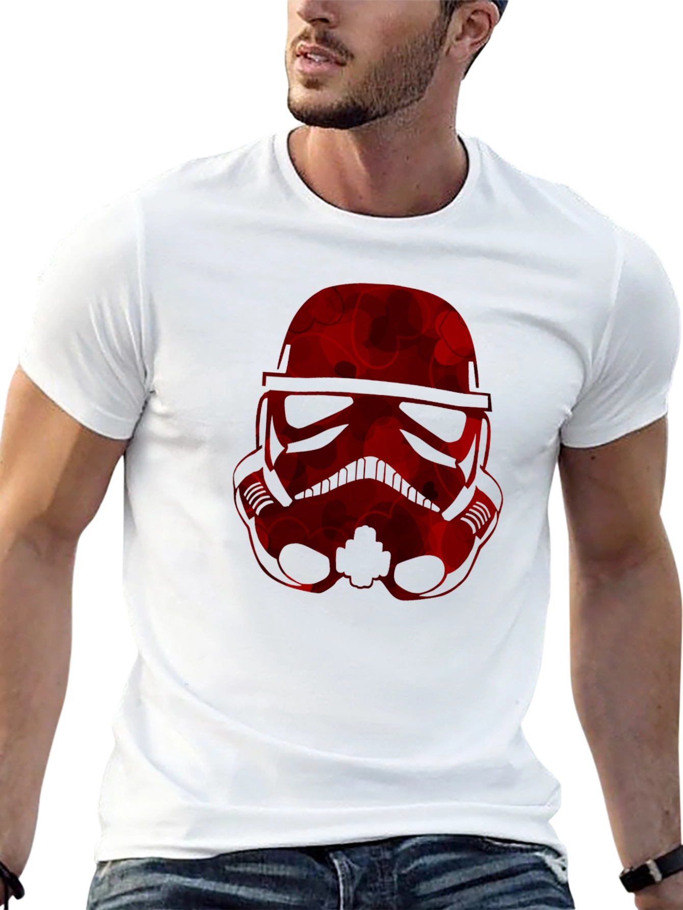 Stormtrooper Helmet Graphic T-Shirt