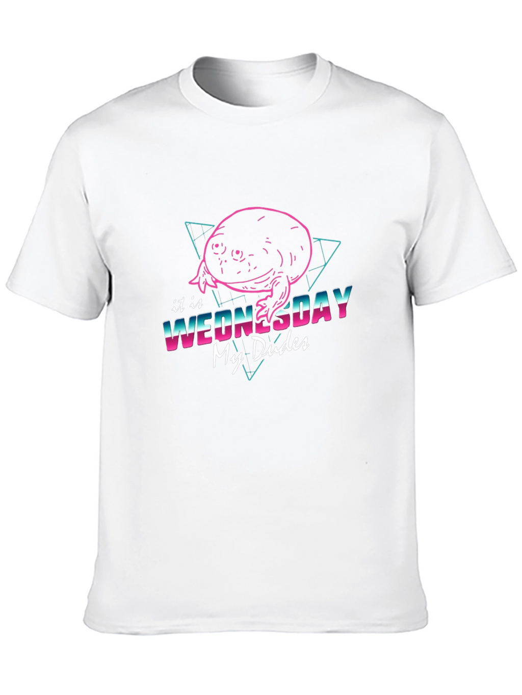 It is Wednesday My Dudes Black T-Shirt