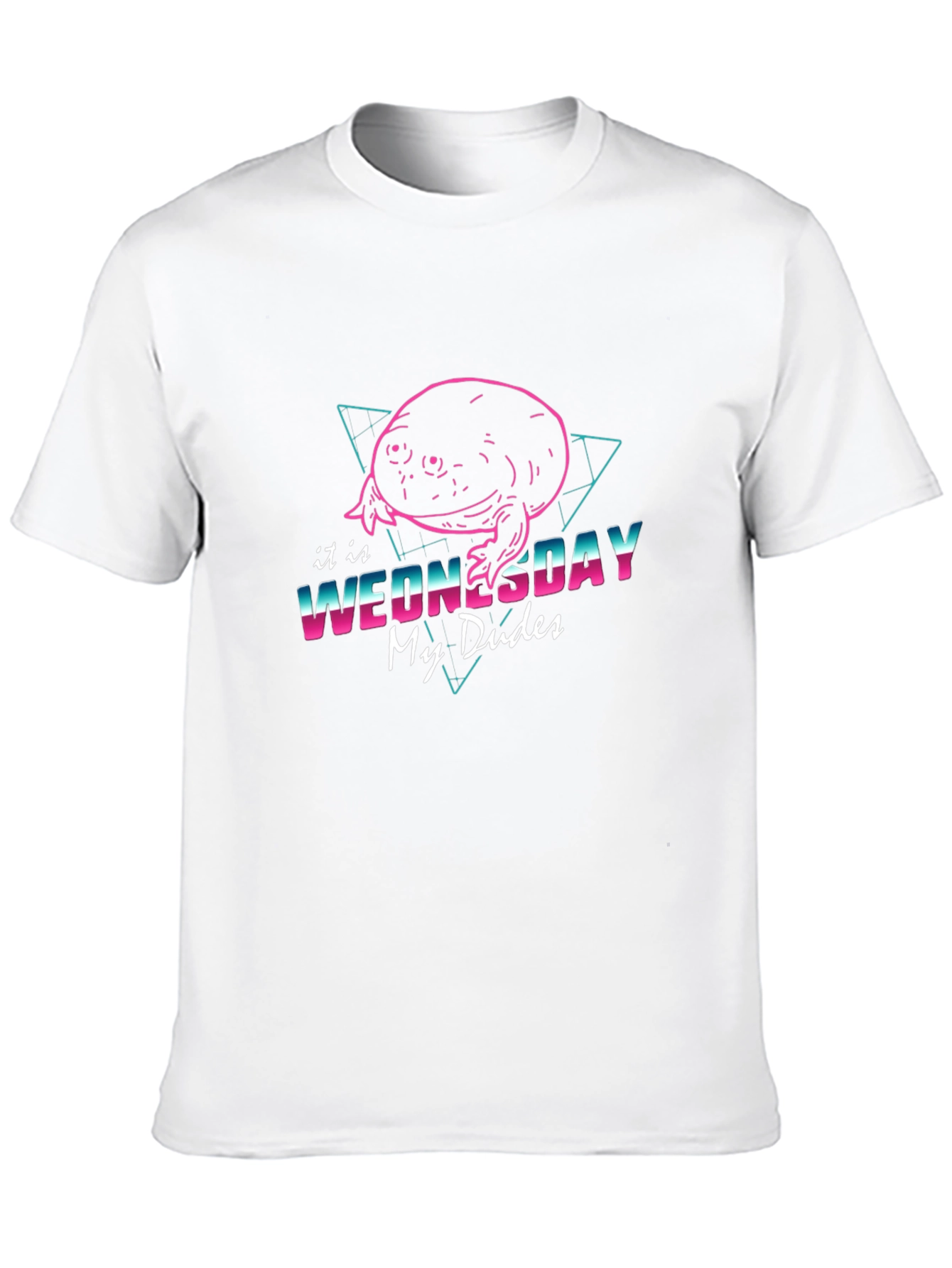 It is Wednesday My Dudes Black T-Shirt