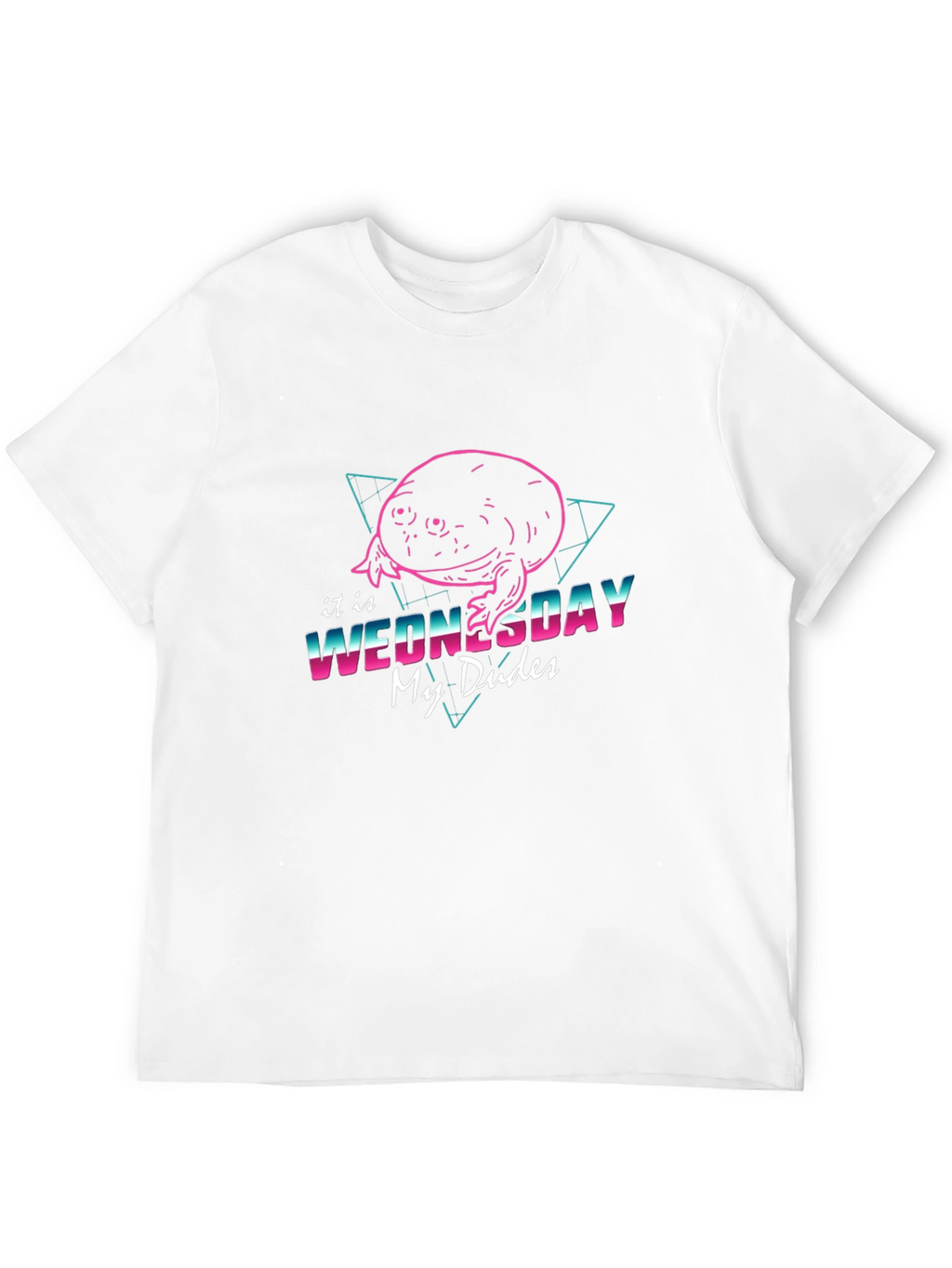 It is Wednesday My Dudes Black T-Shirt